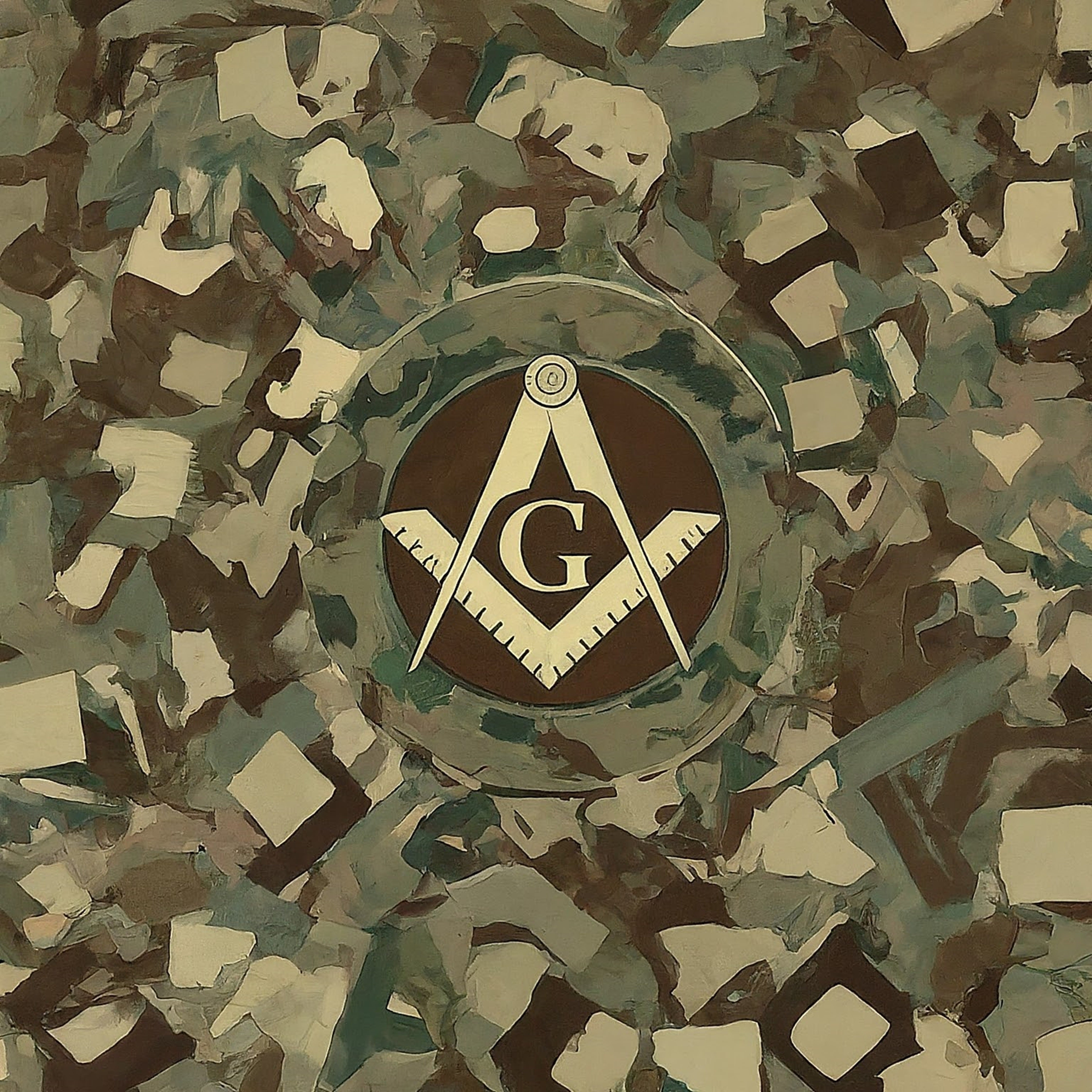 MA Outline Camo Hat main image 1