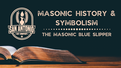 Masonic History & Symbolism: The Masonic Blue Slipper